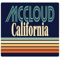 McCloud California Vinil naljepnica za naljepnicu Retro dizajn