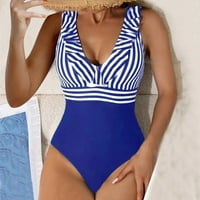 U ženskom prugastog rupnog rukava kupaći kupališta kupaći kupaći kostim za kupaće kostime monokini
