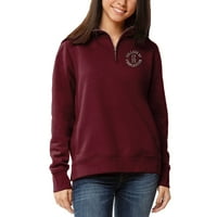 Ženska liga kolegijalna nosi maroon Charleston Cougars Calter-Zip pulover jakne