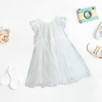 Haljine za djevojčice Djeca Baby Fairy Tulle haljina bez rukava princeza Elegantne odjeće Leptir haljine