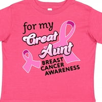 Inktastic za moju sjajnu tetku - svijest o raku dojke, poklon dječaka majica ili majica mališana