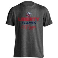Liberty University Flames MOM ponosna majica kratkih rukava kratkih rukava