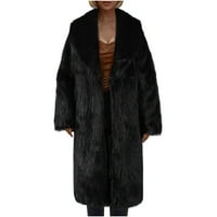 AUFMER jesen i zimska odjeća Fau Shearling ženske dame Topla Fauxry kaput jakna isključite gornju odjeću ovratniku