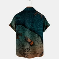 HUMPA majice za muškarce Ljetna modna slobodno vrijeme Digitalna sitnica TOP bluza