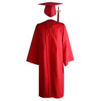 Wofedyo kaputi za muškarce za odrasle student diplomski set hat hat haljina haljina na tassel privjesak
