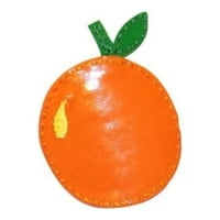 1235A narančasti simbol patch svježi voćni ljetni snack vinil glačalo na aplici