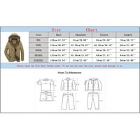 Muška jesenina i zimska modni povremeni patentni patentni patentni patch džep plus baršunasti pamuk podstavljena jakna la zupčasta jakna