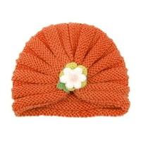 Rovga šeširi za dječake Djevojke Toddler Winter Plit Hat za bebe Topla kapa šešira lijepa djeca 0-mjesečna pokrivenost