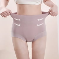 Kripyery High Squik Tummy Control Ženske gaćice - bešavne šattene, elastične gaćice za podizanje, prozračna tkanina