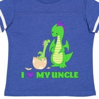 Inktastic Volim moj ujak poklon malih dječaka ili majica za djevojčicu Toddler
