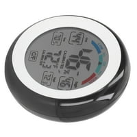 Higrometar vanjskog termometra, sat snimak vlažnosti Senzor temperature dodirnog ekrana na dodir za urede