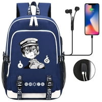 BZDAISY multi-džepni ruksak sa USB punjenjem i zaštitom od laptopa - bajkovni repni unisci za djecu tinejdžerku