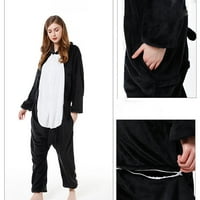 Zodggu Ponude Penguin Onesie Ear Hoodie Udobne pidžame za žene Sleep odjeća Kostim Pliša modne dame Jednodijelni kombinezon Dugim rukavima, Ležerne prilike za slobodno vrijeme 4
