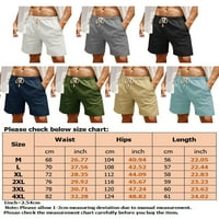 Avamo muške kratke hlače od pune boje dna visokog struka Ljetne kratke hlače Havajski mini pantalone