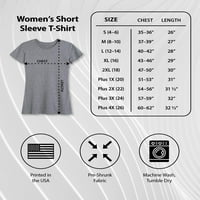 Kikiriki - Snoopy - Grafička majica za žensku majicu kratkih rukava