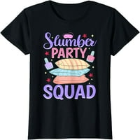 Djevojke Sunmber Party Squad Sleepover Pajama Nails & Make up majica