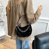 Pinfect modna ženska totarna puna plišana ramena glasnička torba jesenski lanac ulice torbica