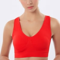 Žene plus veličine Bras podstavljena bešavna odjeća za spavanje Yoga BRA bežična donje rublje