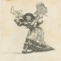 Neposvjetni union Poster Print Goya