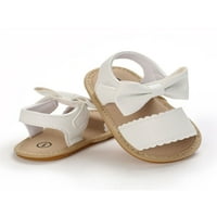 Woobling sandale za novorođenčad prve šetače Crib cipele Bowknot ravna sandalarska haljina Princess