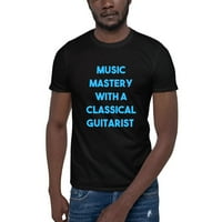 Plava muzika majstorstvo sa klasičnom gitaristom pamučnom majicom kratkih rukava po nedefiniranim poklonima