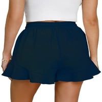 Dame kratke vruće hlače za vuču elastični struk mini pant Bermuda Ljeto Plaža Kratke hlače Žene Loaset