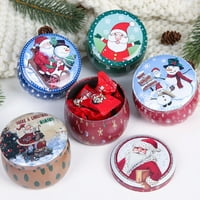 Božićni lijepi Candy Bo Creative Biscuits Bo Jar prijenosni modni slatkiši za skladištenje bo za kućni festival