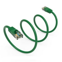 6ft CAT5E UTP Ethernet mreže za podizanje kabela Gigabit LAN mrežni kabel RJ brzi patch kabel, zelena