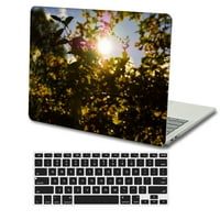 Kaishek Hard Case Cover za MacBook Pro 16 + crni poklopac tastature Model A2141, tip C Blue serije A
