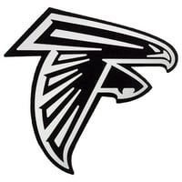 Muški antiguarni ugljen Atlantina Falcons Metallic Logo Tribute Quarter-Zip Top
