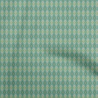 Onuone poliesterske spande more zelena tkanina Azijski Kilim zanatski projekti Dekor tkanina Štampano dvorištem široko