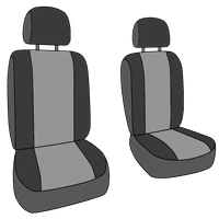Caltend Prednja kašike Cordura Seat Seat za 1996- Nissan Maxima - NS306-03CC Umetci ugljena sa crnom