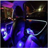 Burulu Furulu Interijer u unutrašnjosti plave LED ukrasna lampica optička vlakna svjetlos