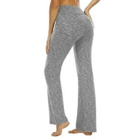 Ženske joge džepove High struk vježba hlače casual pantalone