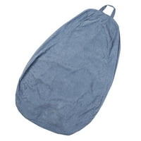 Soft Bean Bag Safe Cover Lounger Lazy Veliki skladišni kauč za pranje klizača NOVO