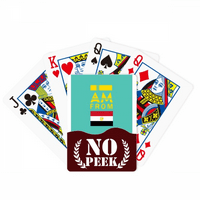 Am iz Egipat Art Deco Fashion Peek Poker igračka karta Privatna igra