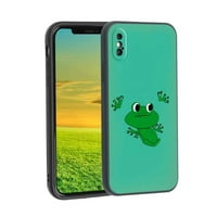 Kompatibilan sa iPhone XS telefonom telefona, Frog-0327227- Case Silikon zaštitni za teen Girl Boy Case