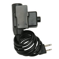 U PTT adapter, pritisnite za razgovor ojačani PU kabelski otporni na PTT vojni adapter za PR950D za
