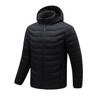 Unizirana jakna s dugim rukavima zimska vanjska mekana školjka električni grijaći kaput topla s kapuljačom zatvara se zagrijana odjeća, zone grijanja