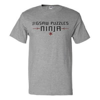 Jigsaw zagonetke ninja majica Funny Tee Poklon