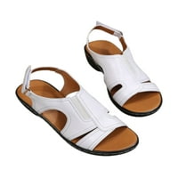 Daeful Womens gležnjače za gležnjače Ljetne sandale dame dame peep toe casual cipele na plaži sandale