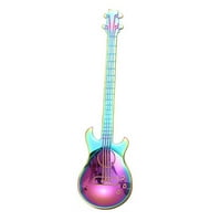 Gobestart od nehrđajućeg čelika gitara za gitare Rainbow kava čaj kašika Pokloni alati za piće