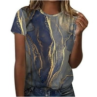 Smihono Cleariance Tunic Grafičke majice za žene Ljetne trendy Girls Love Fashion Dame Bluza Vrhunska
