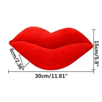 Loopsun posteljina usne plišane igračke seksi crvene usne velike usne dar za Valentinovo
