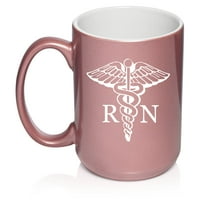 Registrovana medicinska sestra keramička šalica za kafu poklon čaj za nju, on, brat, sestra, supruga, dečko, djevojka, muž, prijatelj, porodicu, suradnik, rođendan, kućni rok, mama, tata