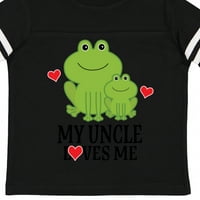 Inktastic Moj ujak voli me žablje Dječak malih malih majica ili majica Toddler