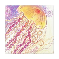 Jellyfish u barokni - platno