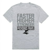 Republika 530-230-hgy- Providence College Workout Majica, Heather Grey - 2xL