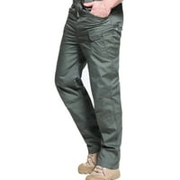 Dianli Trendy Camo Printing Muške pune teretne hlače Plus tipka veličine patentnih zatvarača sa džepnim pantalonama Vanjskim kombinezonima