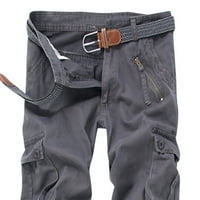 Frostluinai teretni hlače za muškarce Muška labava više džepa Opremljena kombinezona na otvorenom ležerne hlače pantalone